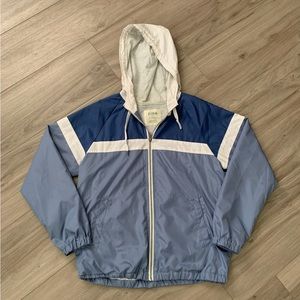 Zine| Zine Women’s Blue and White Windbreaker [XS]